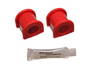 Honda CRX Sway Bar Bushing Kit - Front - Energy Suspension - Performance Polyurethane 22mm - Red - `96-`00